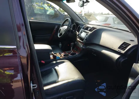 2013 Toyota Highlander Limited V6 z USA, uszkodzony, nr VIN 5TDDK3EH4DS180971